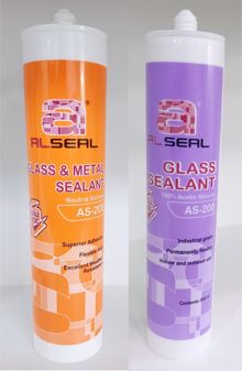 Keo silicon dán nhôm, kính, kim loại